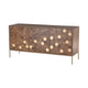 Kenzo Sideboard w/ Brass Hexagons