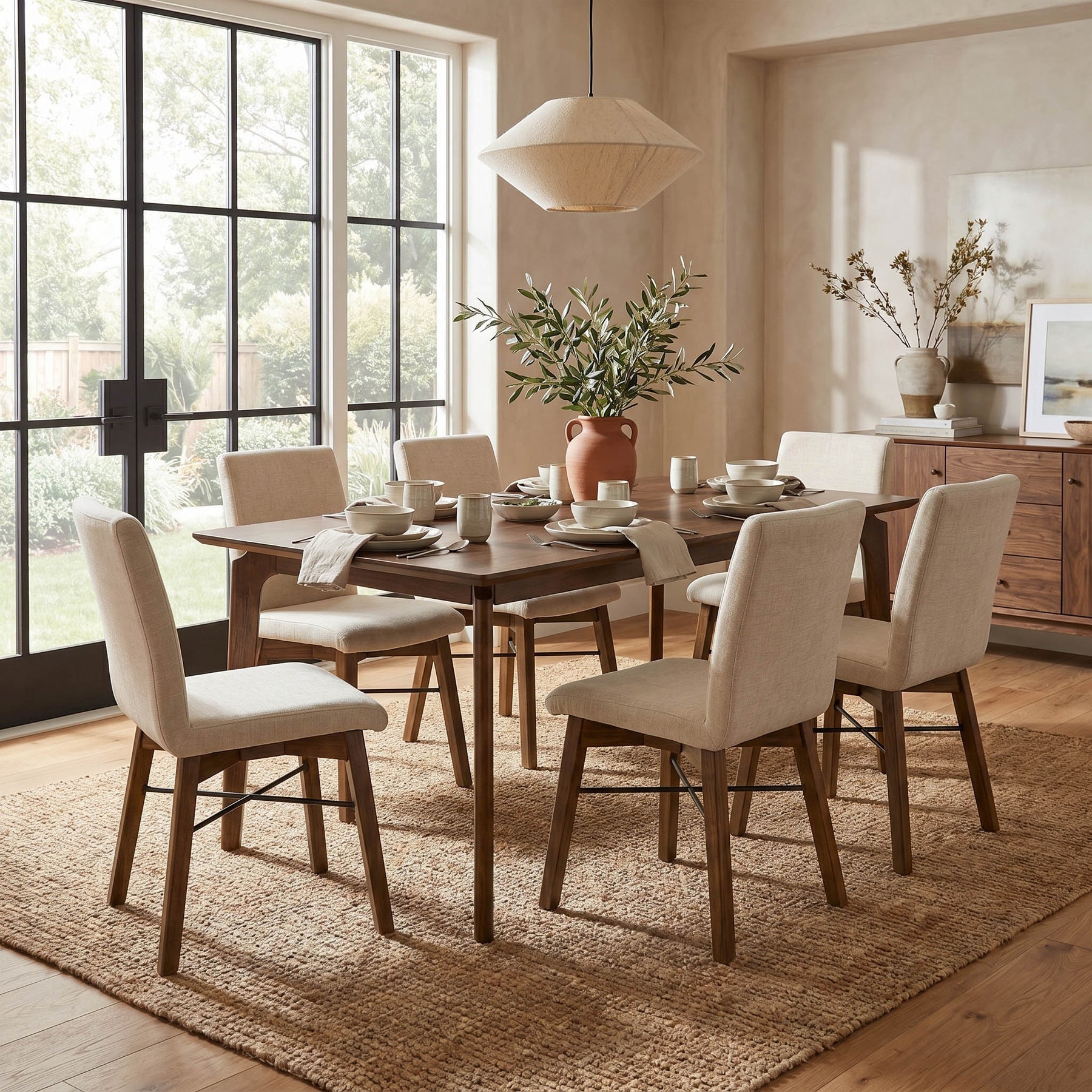 Kenzo Dining Table Small 71” BOGO Set - stylish chairs for any table | Image 2 | InSTYLE Home & Rugs