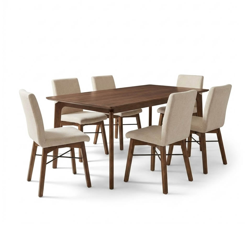 Kenzo Dining Table Small 71” BOGO Set - stylish chairs for any table | Image 1 | InSTYLE Home & Rugs