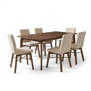 Kenzo Dining Table Small 71” BOGO Set - stylish chairs for any table | Image 1 | InSTYLE Home & Rugs