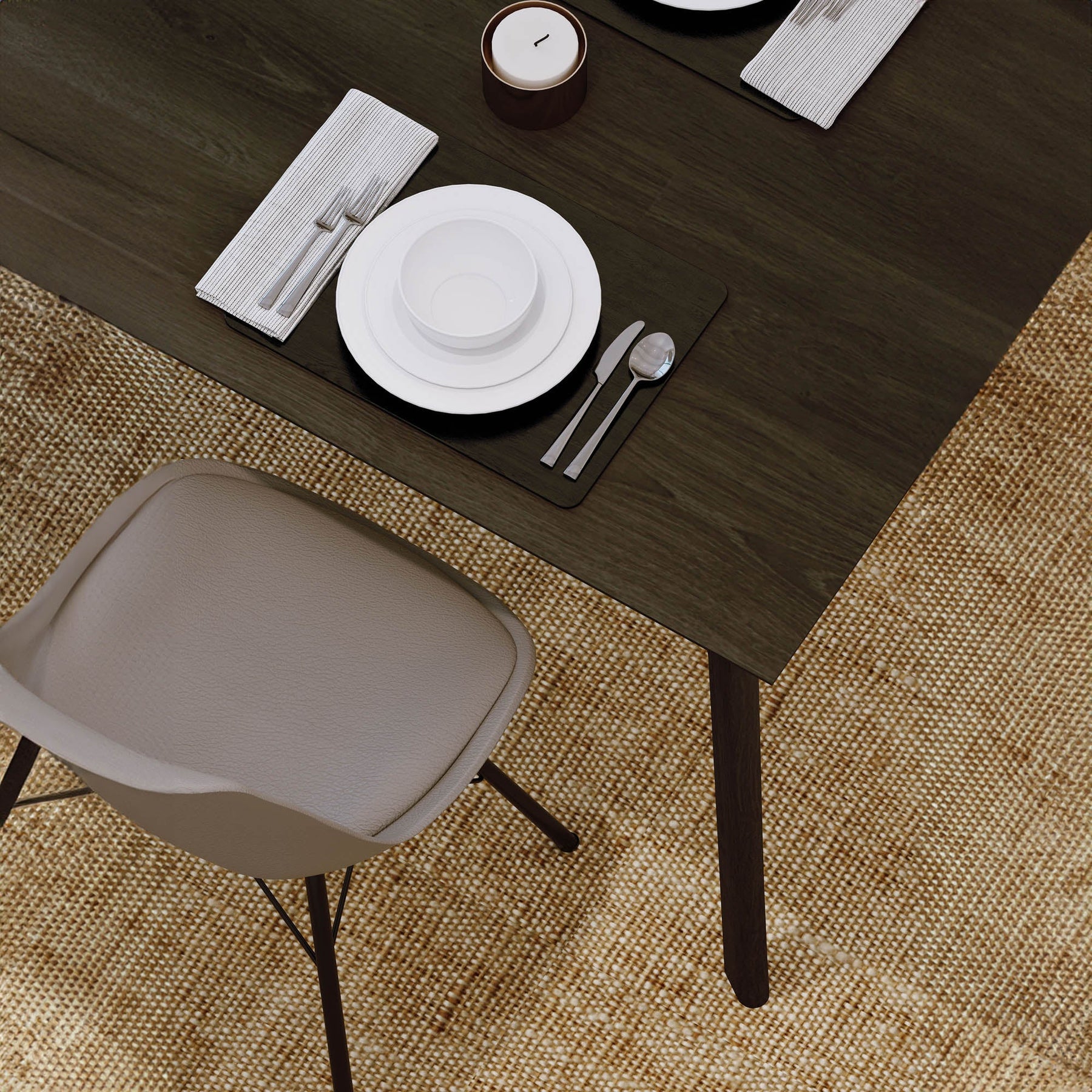 Kenzo Dining Table 71” - elegant seating for dining areas | Image 9 | InSTYLE Home & Rugs