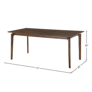 Kenzo Dining Table 71” - elegant seating for dining areas | Image 5 | InSTYLE Home & Rugs