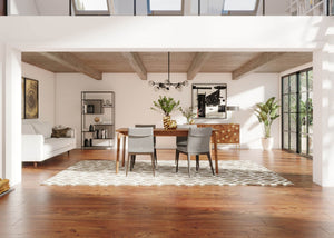Kenzo Dining Table 71” - elegant seating for dining areas | Image 2 | InSTYLE Home & Rugs