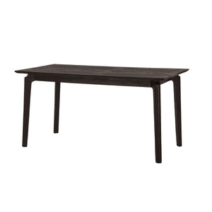 Kenzo Dining Table Small 60” – Black - stylish chairs for any table | Image 1 | InSTYLE Home & Rugs