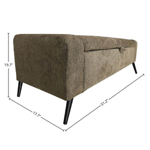 Khloe Storage Bench - stylish bench for any space | Image 2 | InSTYLE Home & Rugs