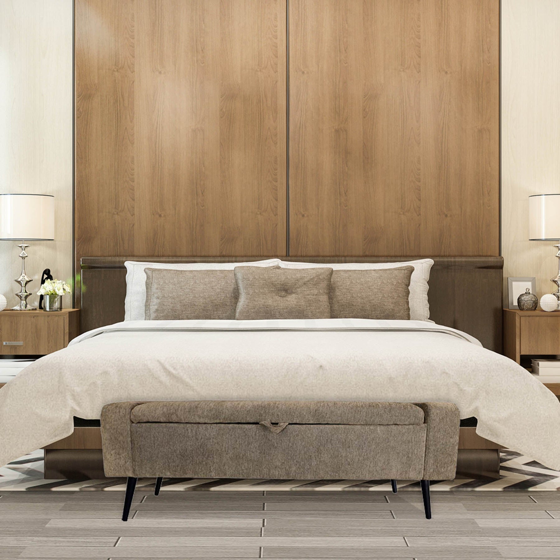 Khloe Storage Bench - stylish bench for any space | Image 9 | InSTYLE Home & Rugs