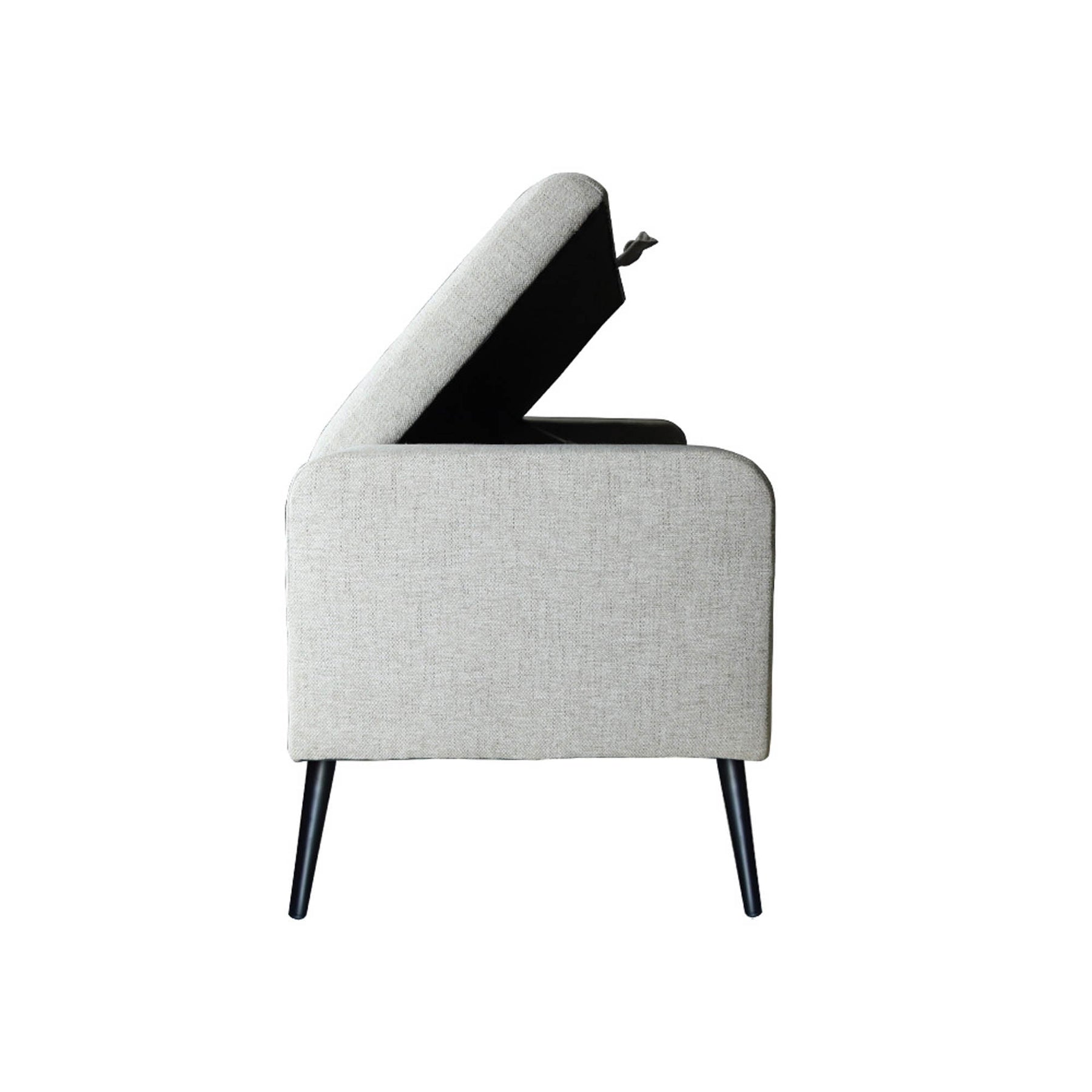 Khloe Storage Bench - durable bench with modern style | Image 4 | InSTYLE Home & Rugs