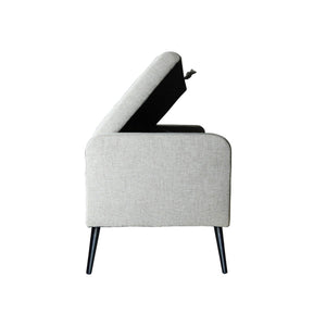 Khloe Storage Bench - durable bench with modern style | Image 4 | InSTYLE Home & Rugs