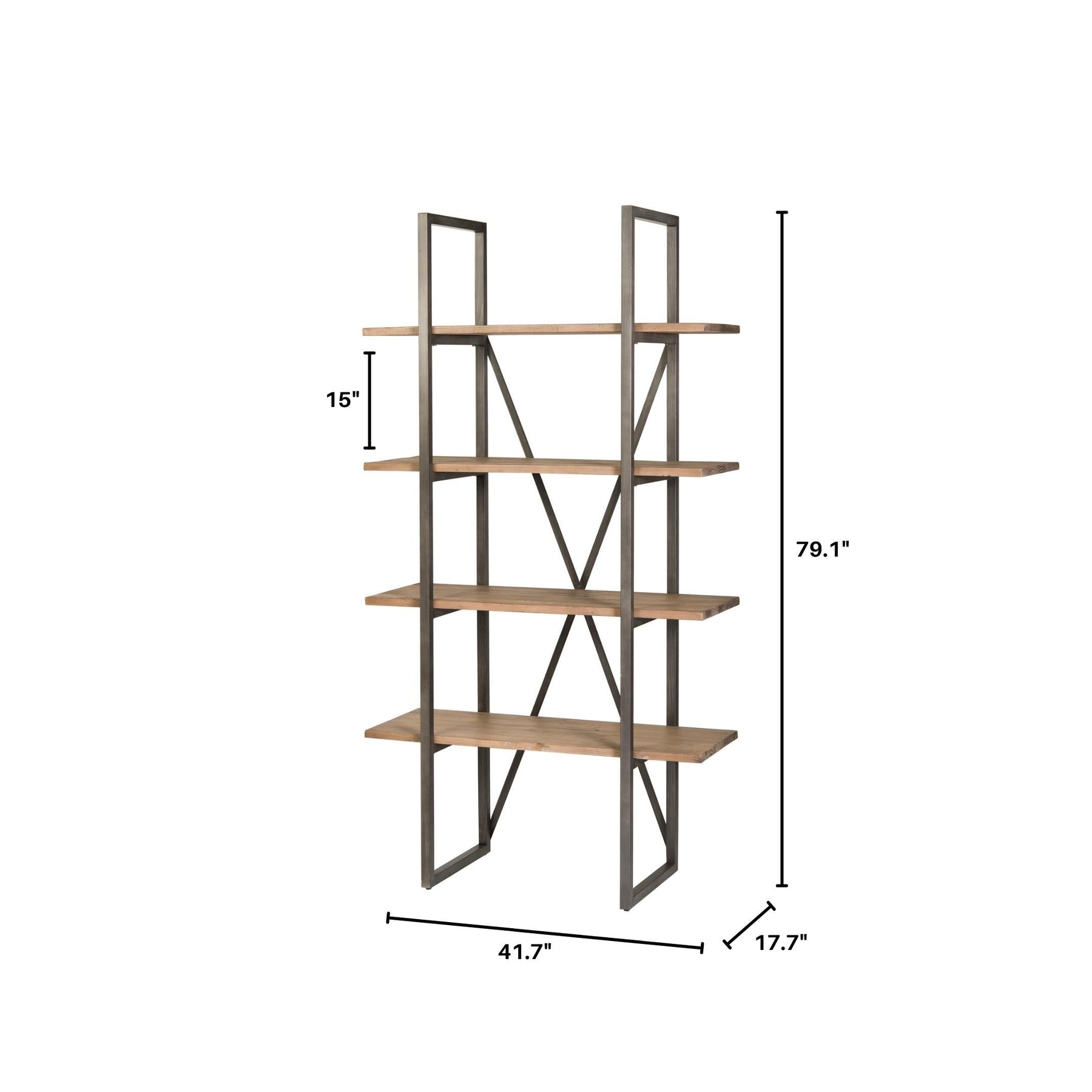 Kenya Small Cain Rack - spacious bookcases for organizing and displaying your books | Image 3 | InSTYLE Home & Rugs