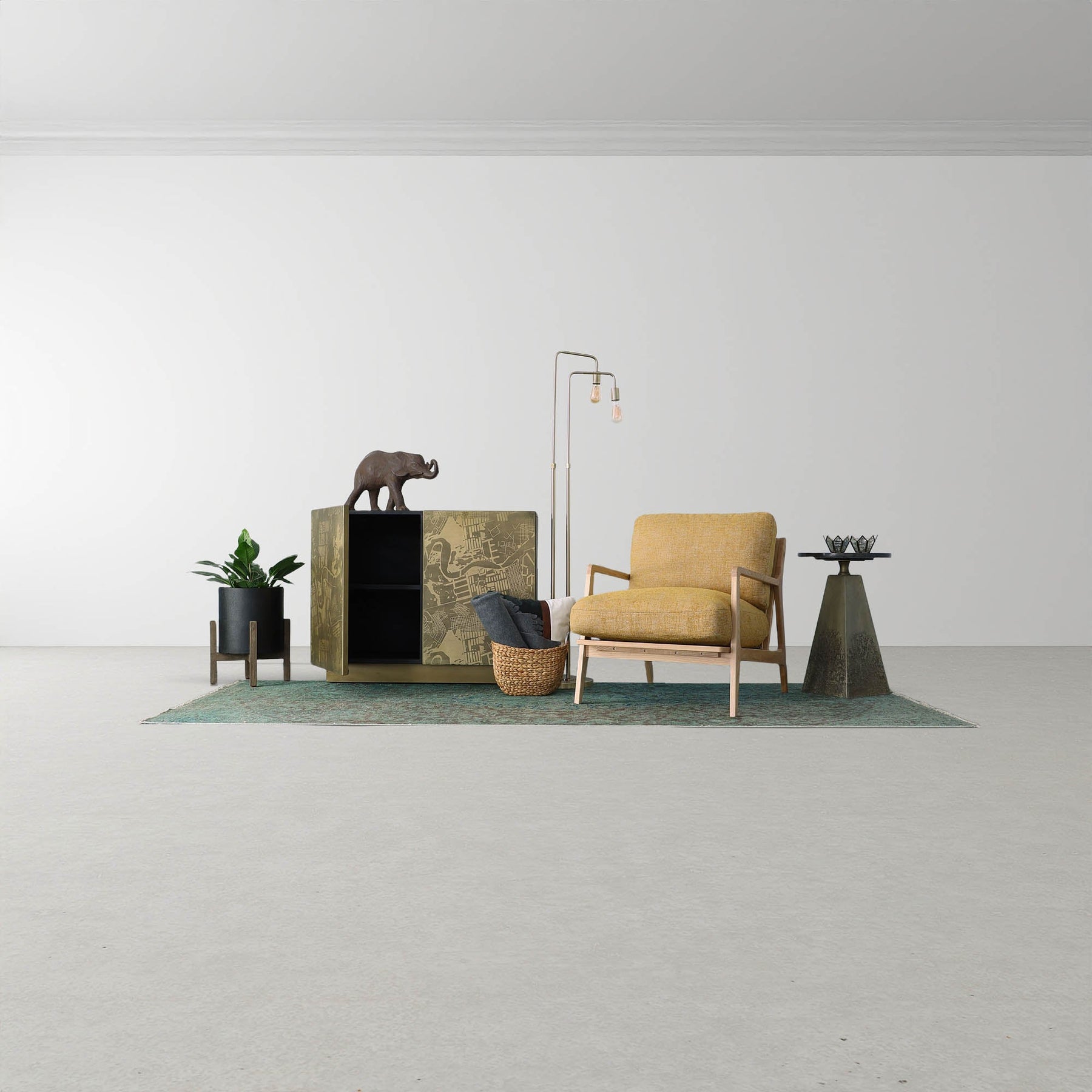 Las Vegas Lawrence Arm Chair - comfortable seating for dining and office spaces | Image 11 | InSTYLE Home & Rugs