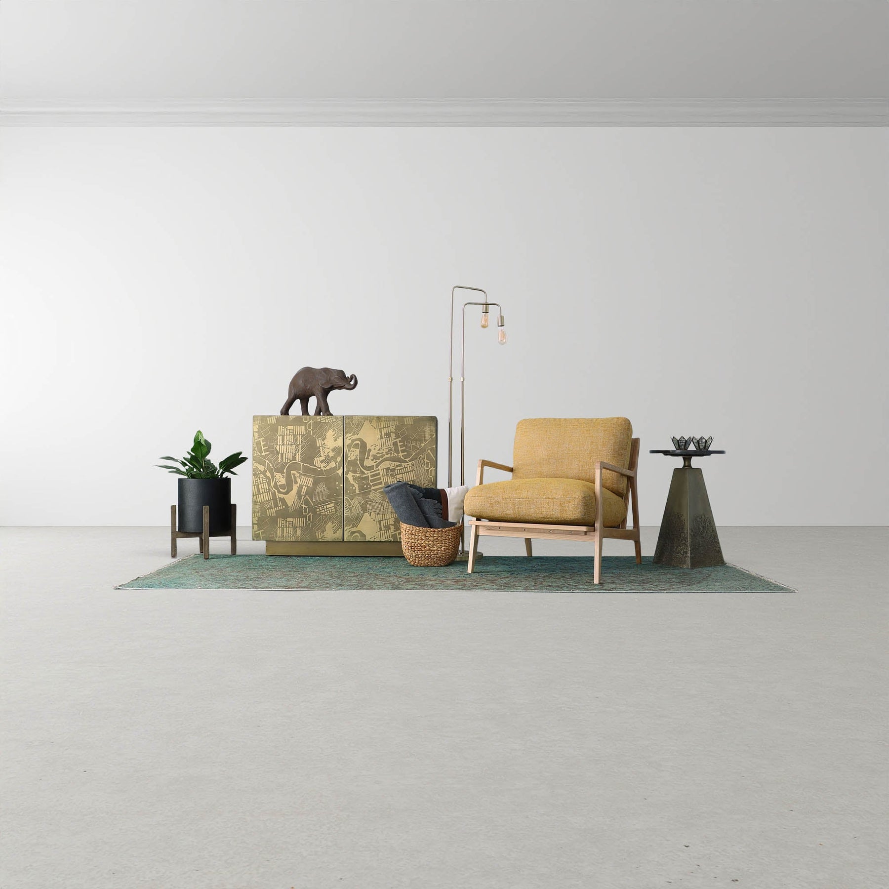 Las Vegas Lawrence Arm Chair - comfortable seating for dining and office spaces | Image 12 | InSTYLE Home & Rugs
