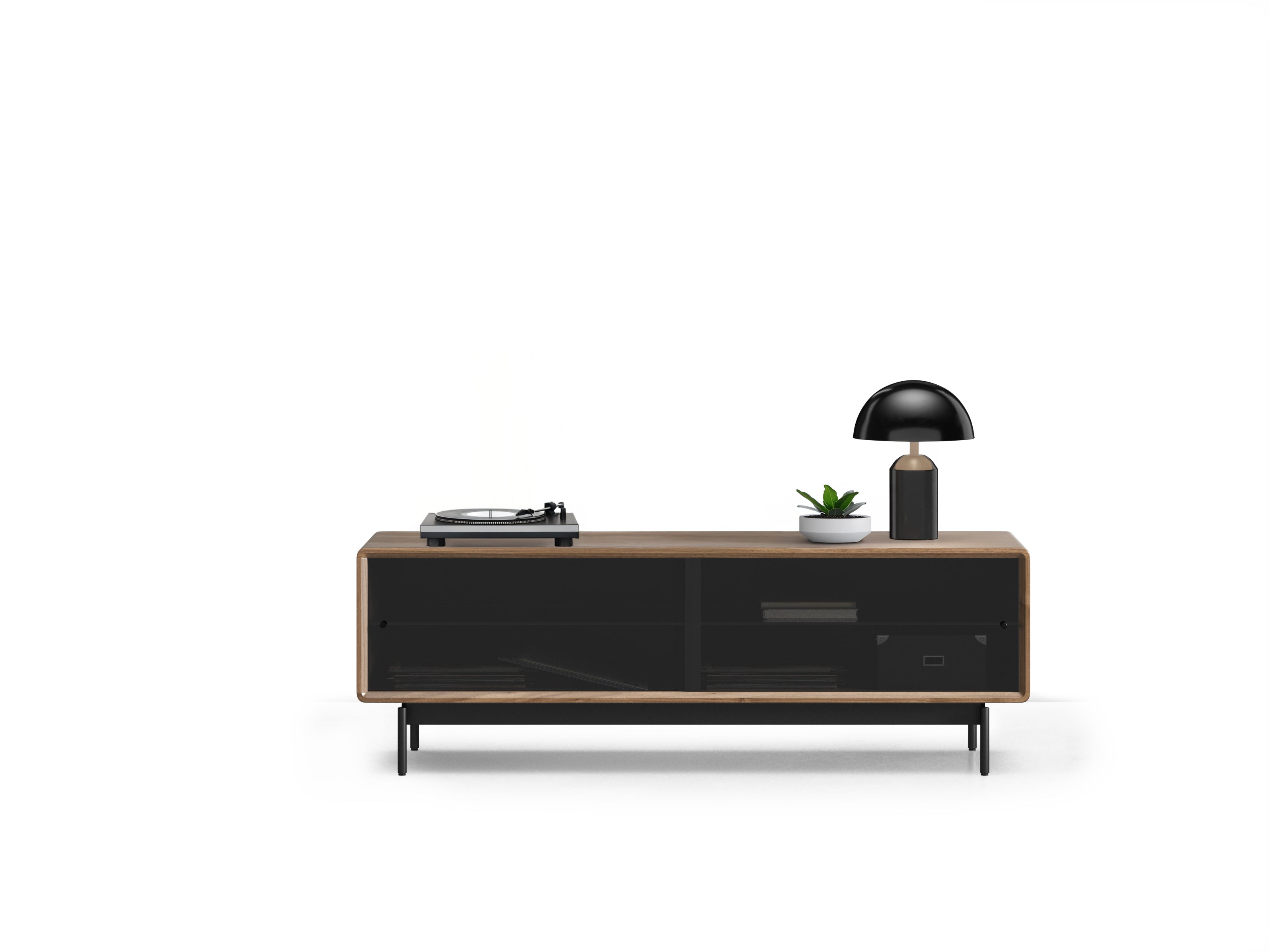 LINQ Media+Storage Low Console 7583 - elegant console table for modern living room decor | Image 5 | InSTYLE Home & Rugs