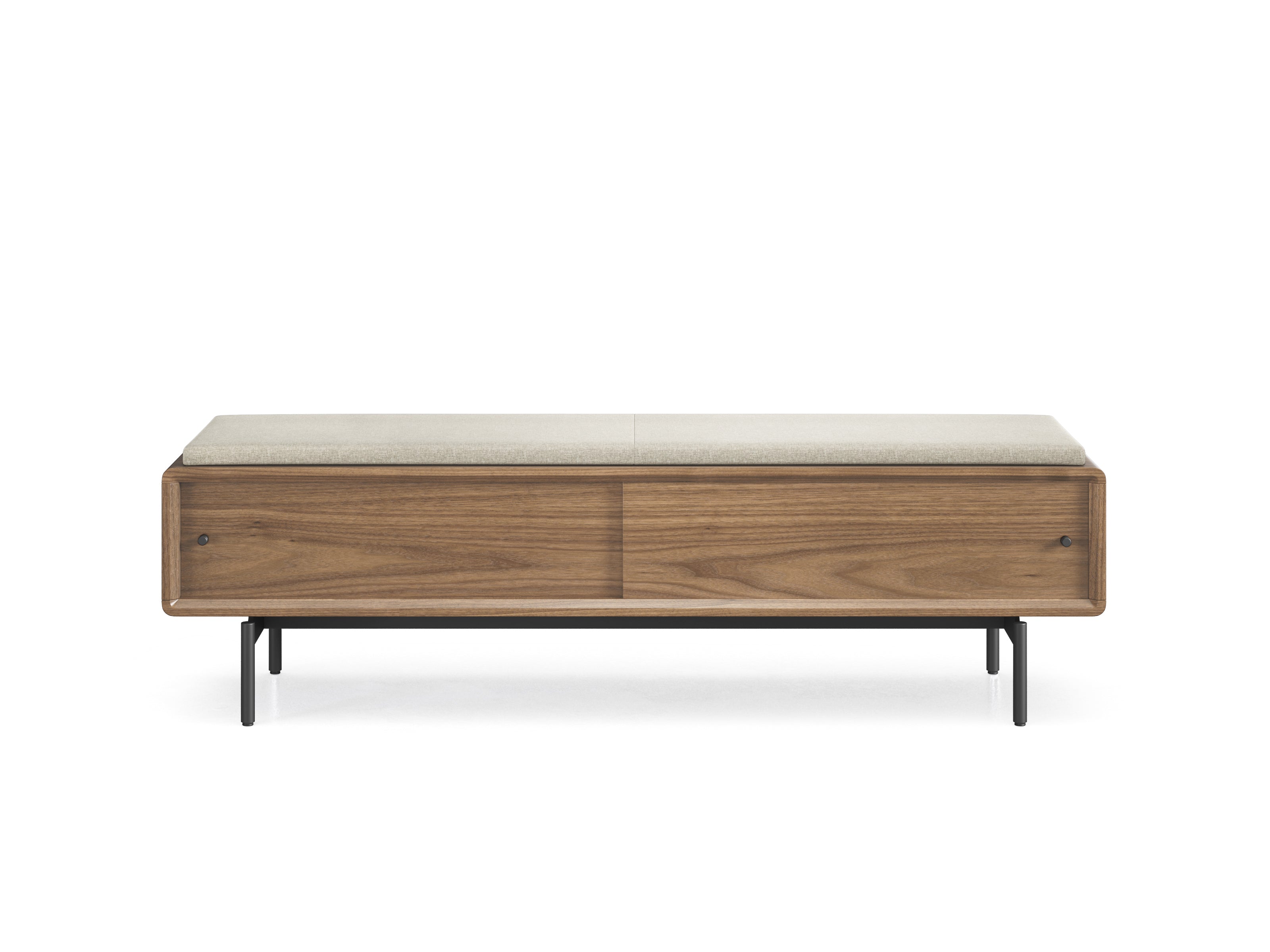 BDI LINQ Bedroom 9101 Storage Bench | Fabric Cushion - stylish bench for any space | Image 14 | InSTYLE Home & Rugs