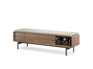 BDI LINQ Bedroom 9101 Storage Bench | Fabric Cushion - stylish bench for any space | Image 15 | InSTYLE Home & Rugs