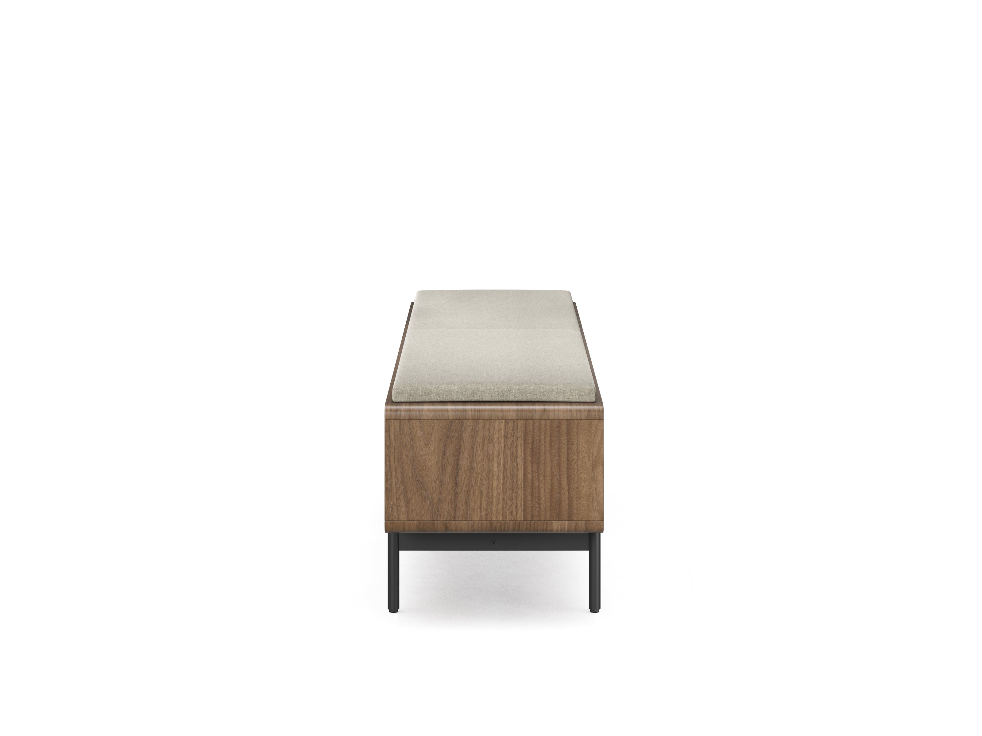 BDI LINQ Bedroom 9101 Storage Bench | Fabric Cushion - stylish bench for any space | Image 16 | InSTYLE Home & Rugs