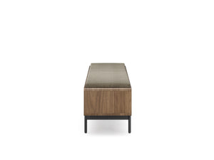 BDI LINQ Bedroom 9101 Storage Bench | Fabric Cushion - stylish bench for any space | Image 22 | InSTYLE Home & Rugs