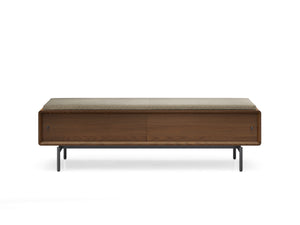 BDI LINQ Bedroom 9101 Storage Bench | Fabric Cushion - stylish bench for any space | Image 8 | InSTYLE Home & Rugs
