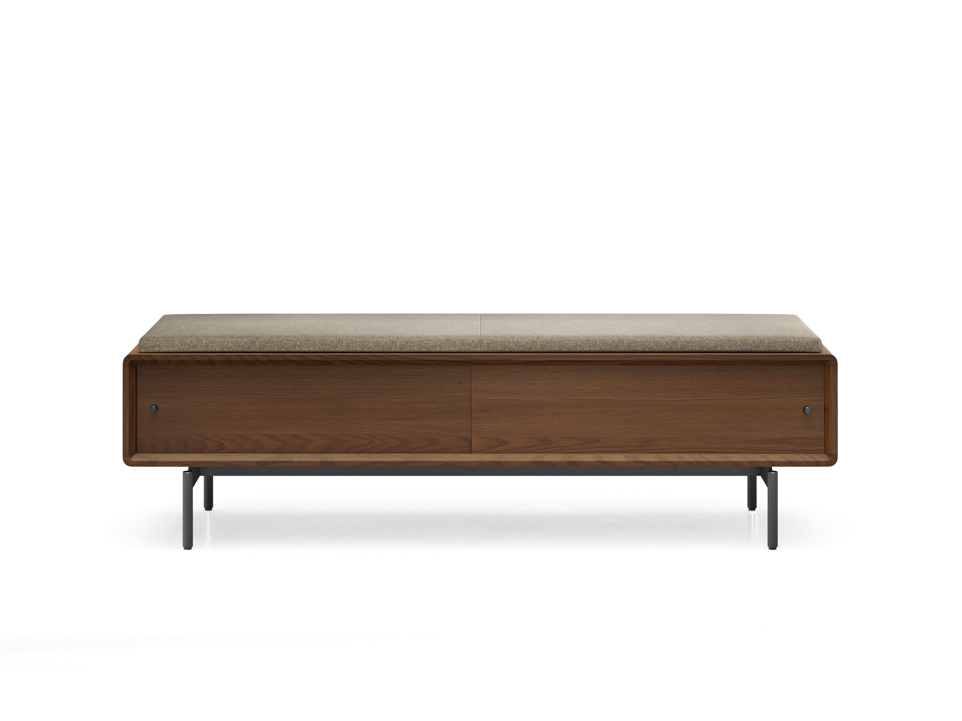 BDI LINQ Bedroom 9101 Storage Bench | Fabric Cushion - stylish bench for any space | Image 8 | InSTYLE Home & Rugs