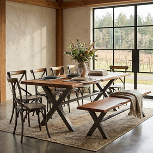 Restore Dining Table 98" BOGO Set - elegant seating for dining areas | Image 2 | InSTYLE Home & Rugs