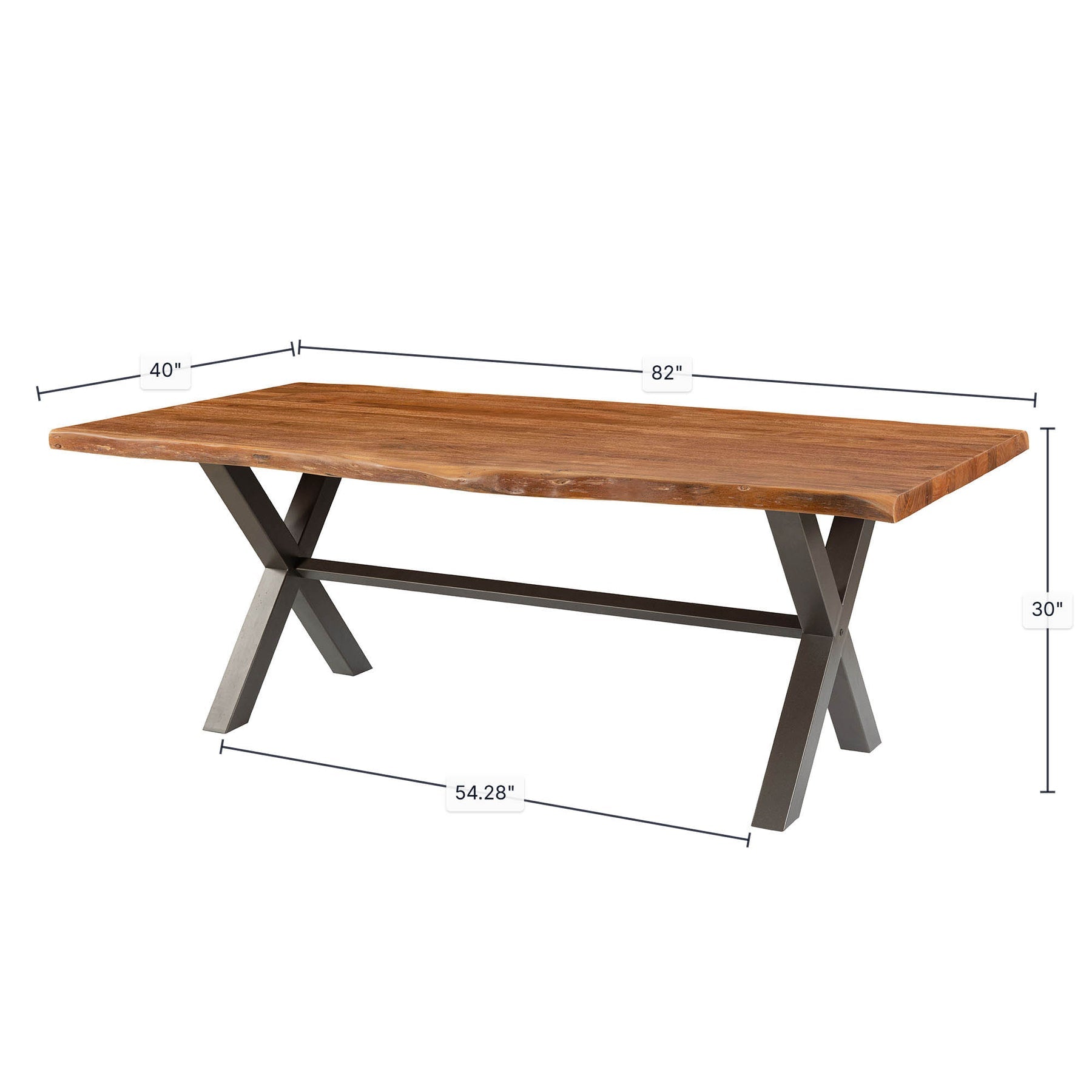 Restore Dining Table 82" - elegant seating for dining areas | Image 3 | InSTYLE Home & Rugs