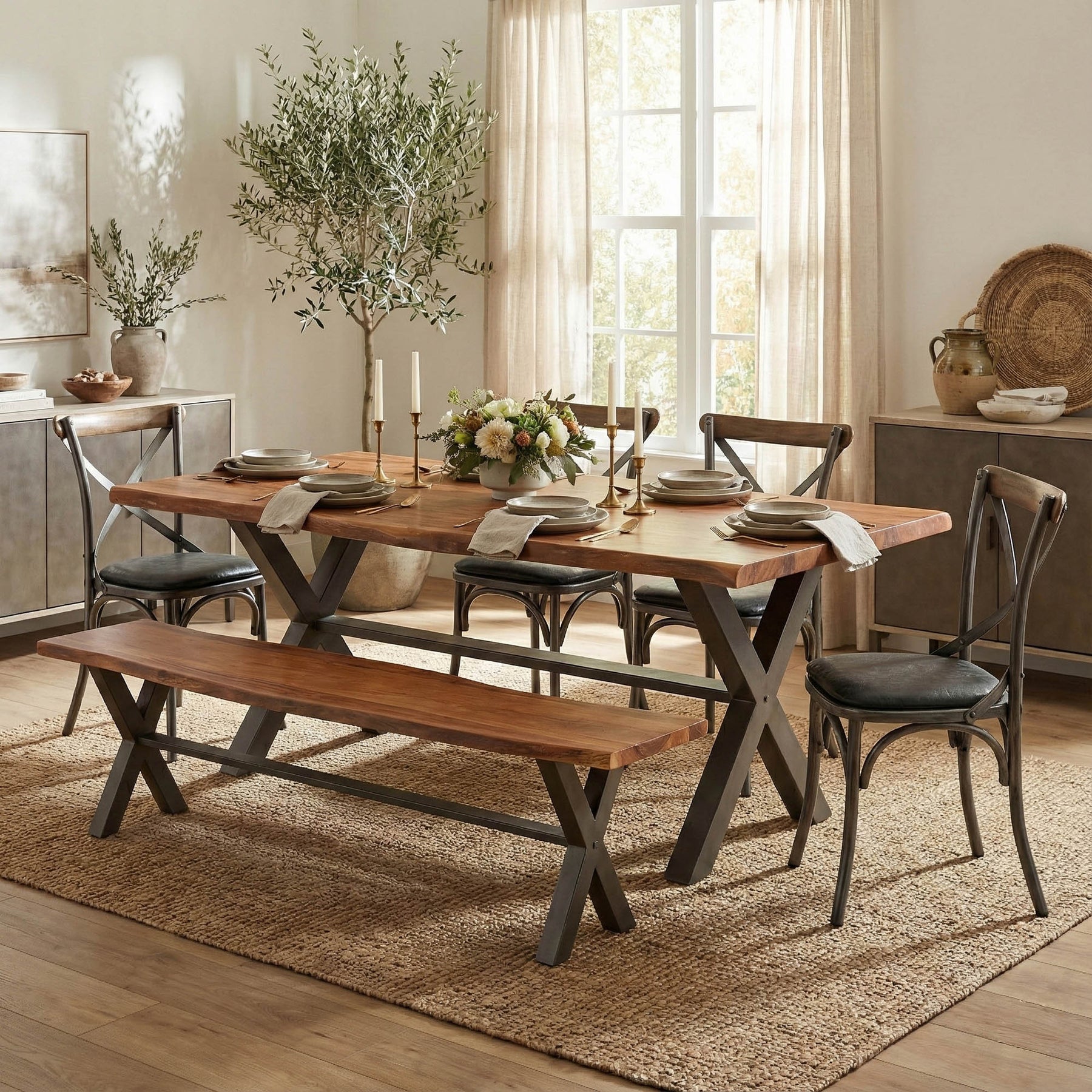Restore Bench 70" - stylish bench for any space | Image 10 | InSTYLE Home & Rugs