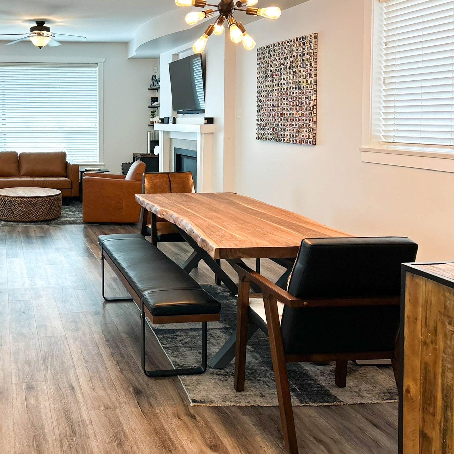 Restore Dining Table 70" - elegant seating for dining areas | Image 15 | InSTYLE Home & Rugs