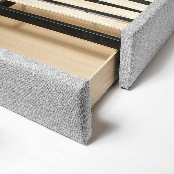 Lourdes Drawer Storage Bed - stylish bed for any bedroom | Image 2 | InSTYLE Home & Rugs