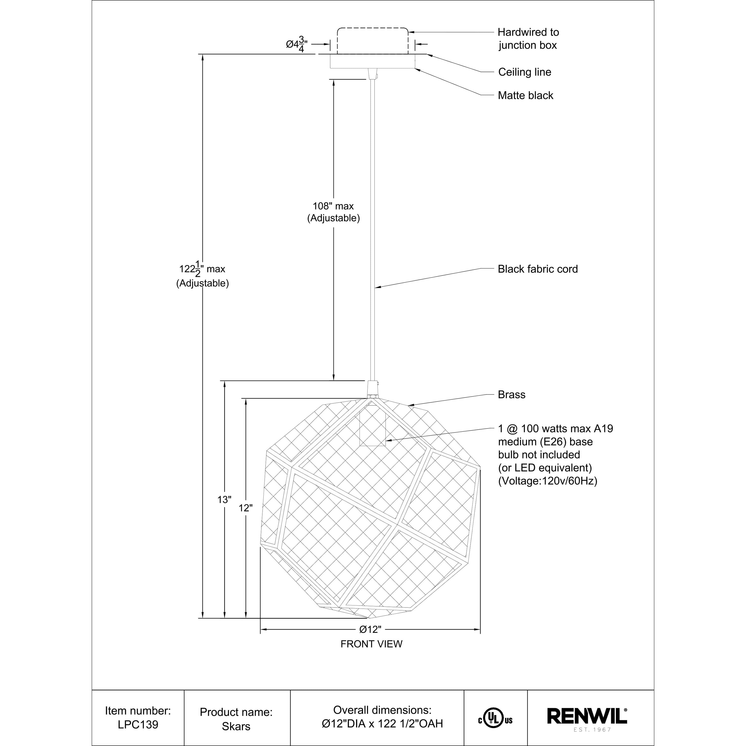 Skars - from table lamps to chandeliers and floor lamps | Image 3 | InSTYLE Home & Rugs
