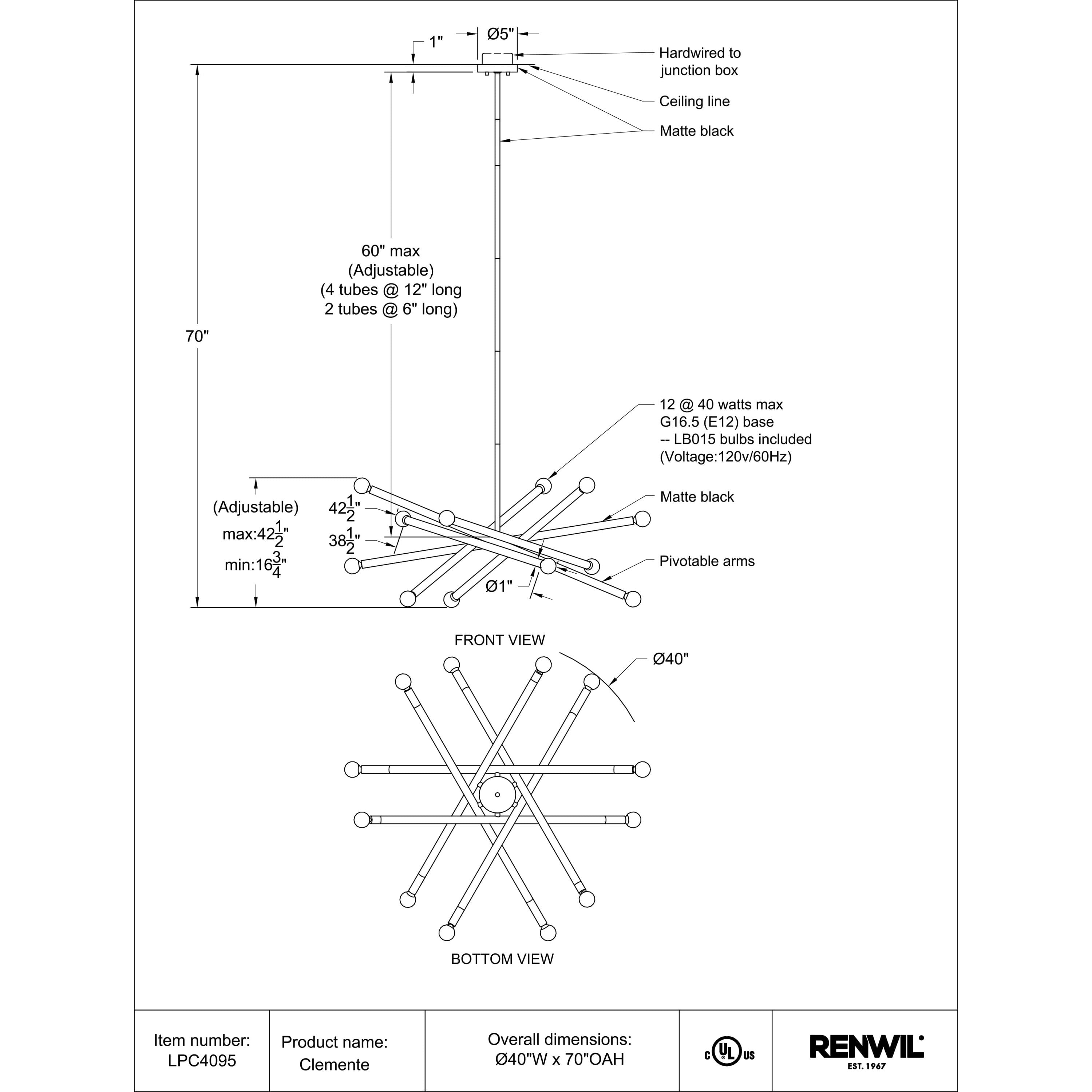 Clemente - wide variety of lighting fixtures for every room | Image 3 | InSTYLE Home & Rugs