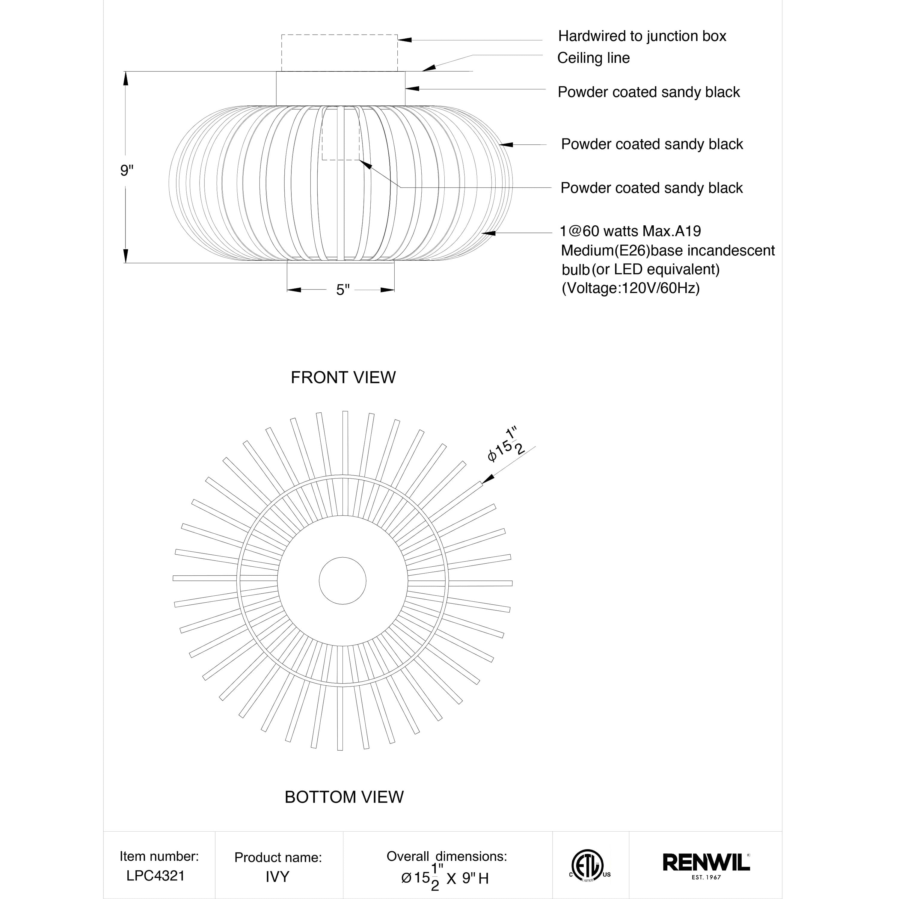 Ivy - wide variety of lighting fixtures for every room | Image 5 | InSTYLE Home & Rugs