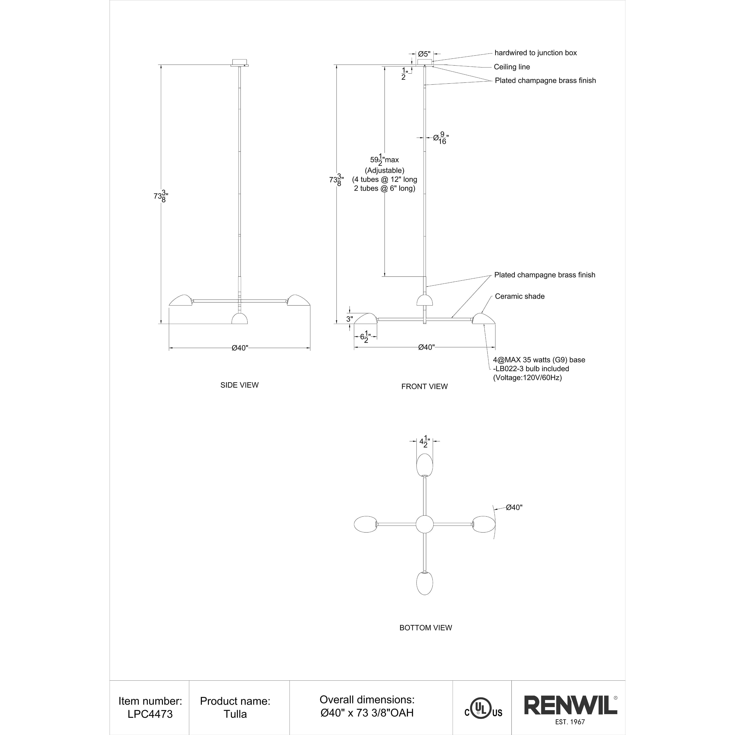 Tulla - wide variety of lighting fixtures for every room | Image 6 | InSTYLE Home & Rugs