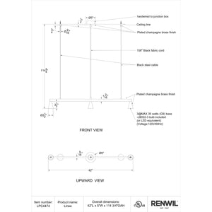 Linea - from table lamps to chandeliers and floor lamps | Image 6 | InSTYLE Home & Rugs