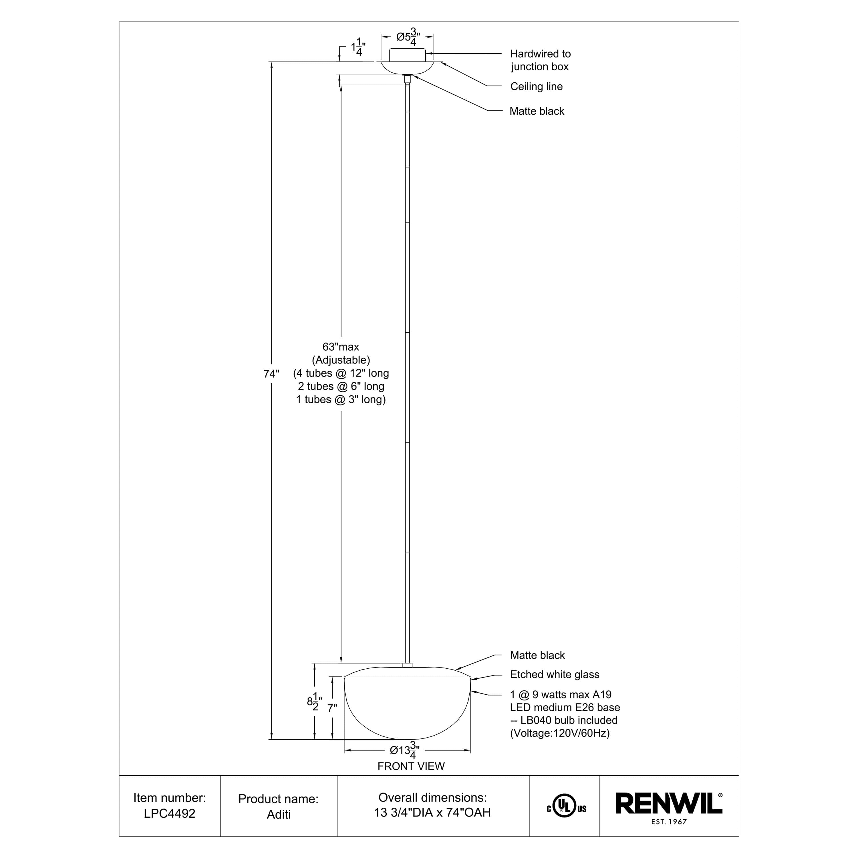 Aditi - wide variety of lighting fixtures for every room | Image 6 | InSTYLE Home & Rugs