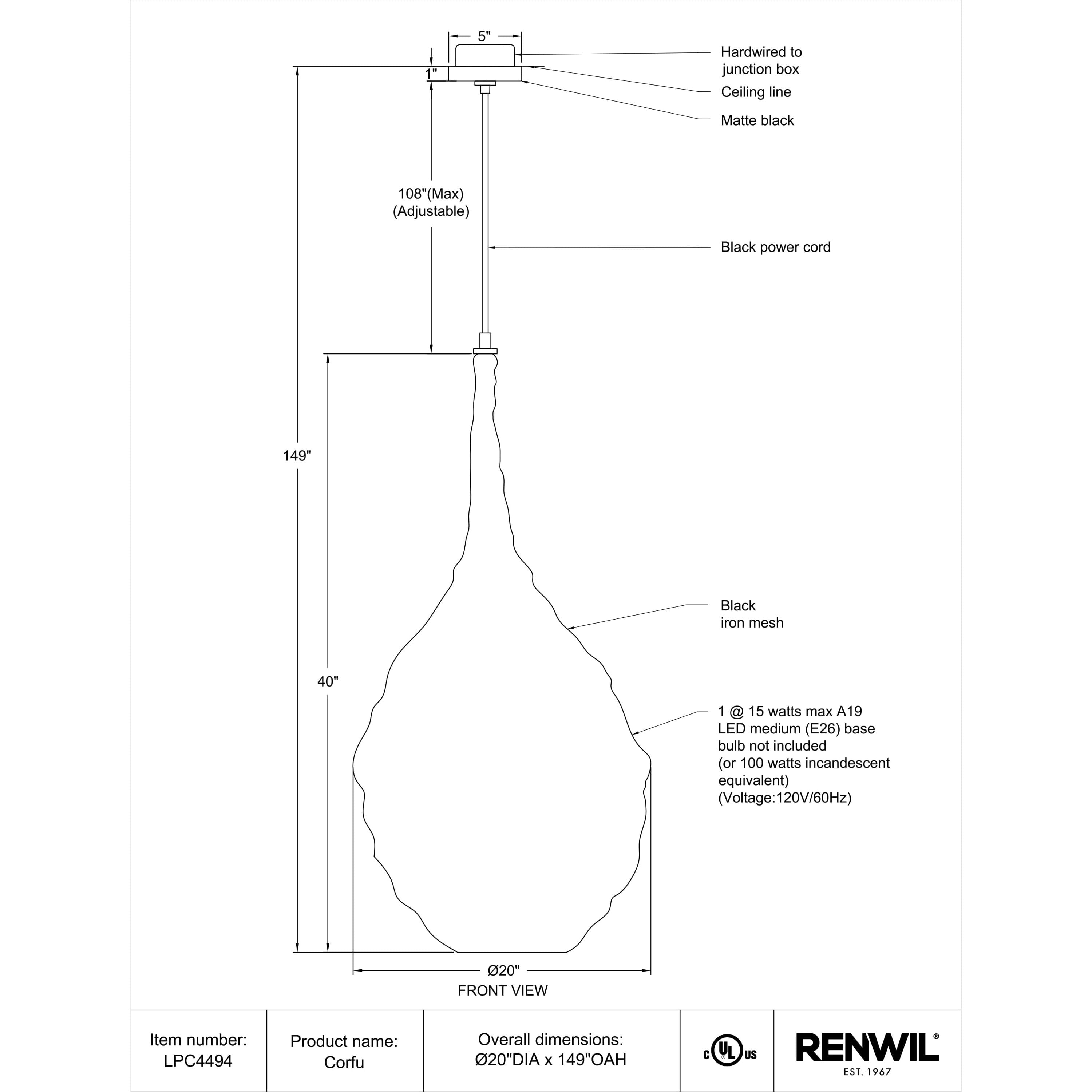 Corfu* - wide variety of lighting fixtures for every room | Image 5 | InSTYLE Home & Rugs