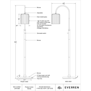 Danae LPF3168 - wide variety of lighting fixtures for every room | Image 7 | InSTYLE Home & Rugs