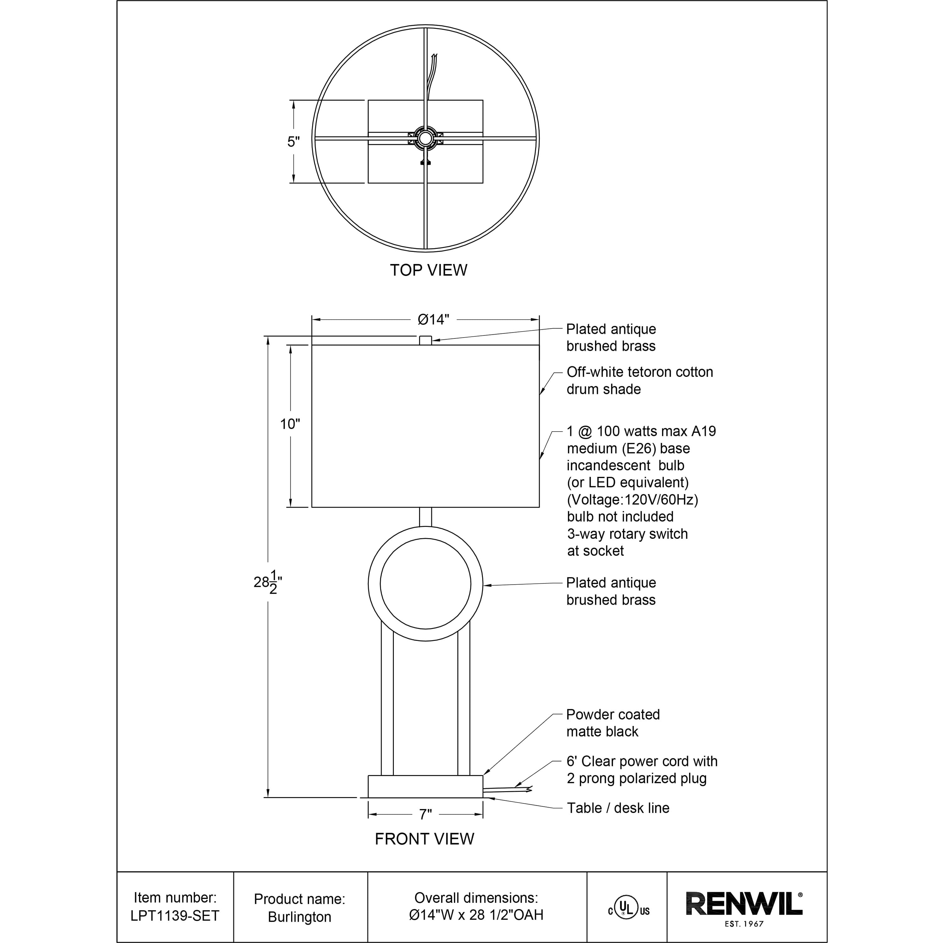Burlington - from table lamps to chandeliers and floor lamps | Image 6 | InSTYLE Home & Rugs