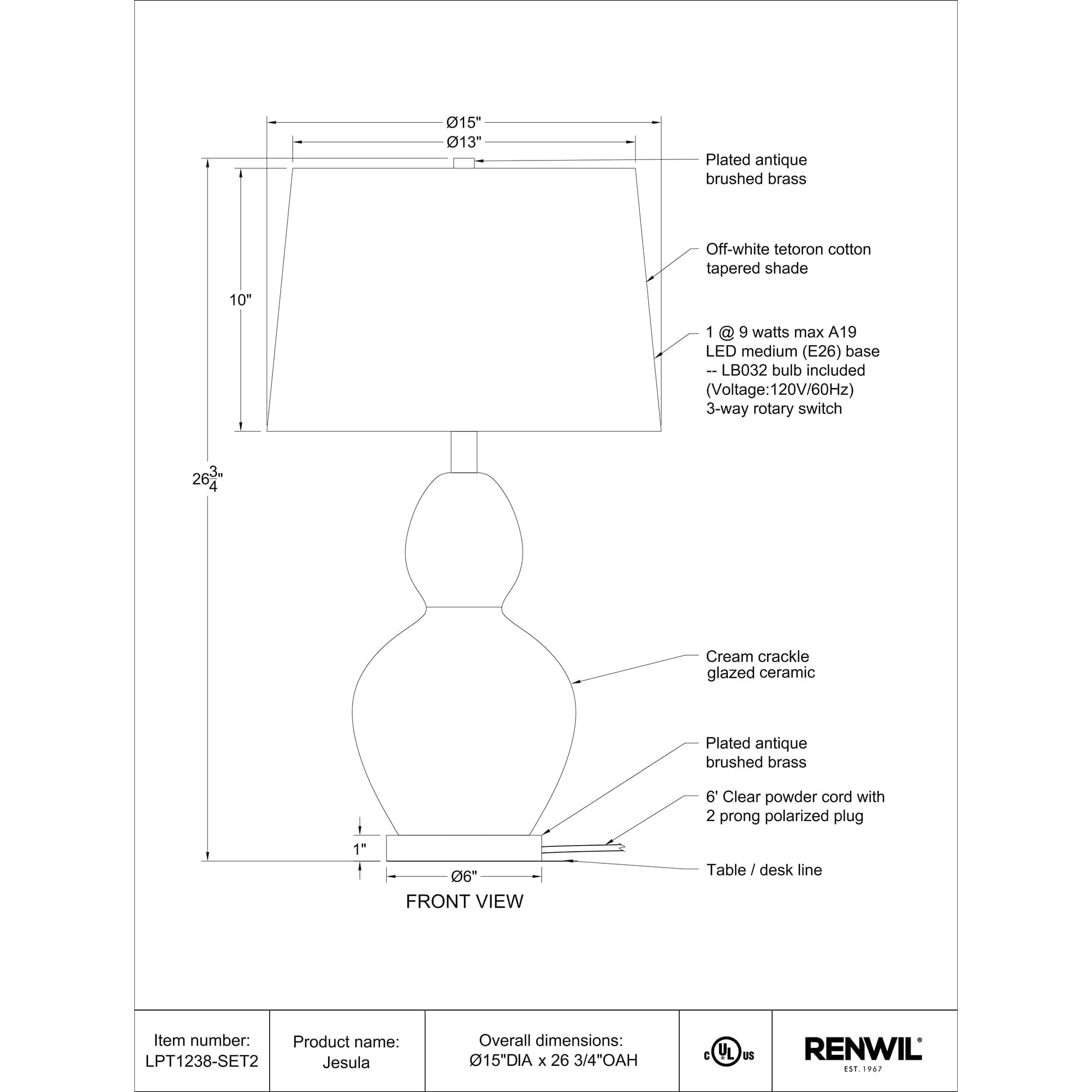 Jesula - from table lamps to chandeliers and floor lamps | Image 5 | InSTYLE Home & Rugs