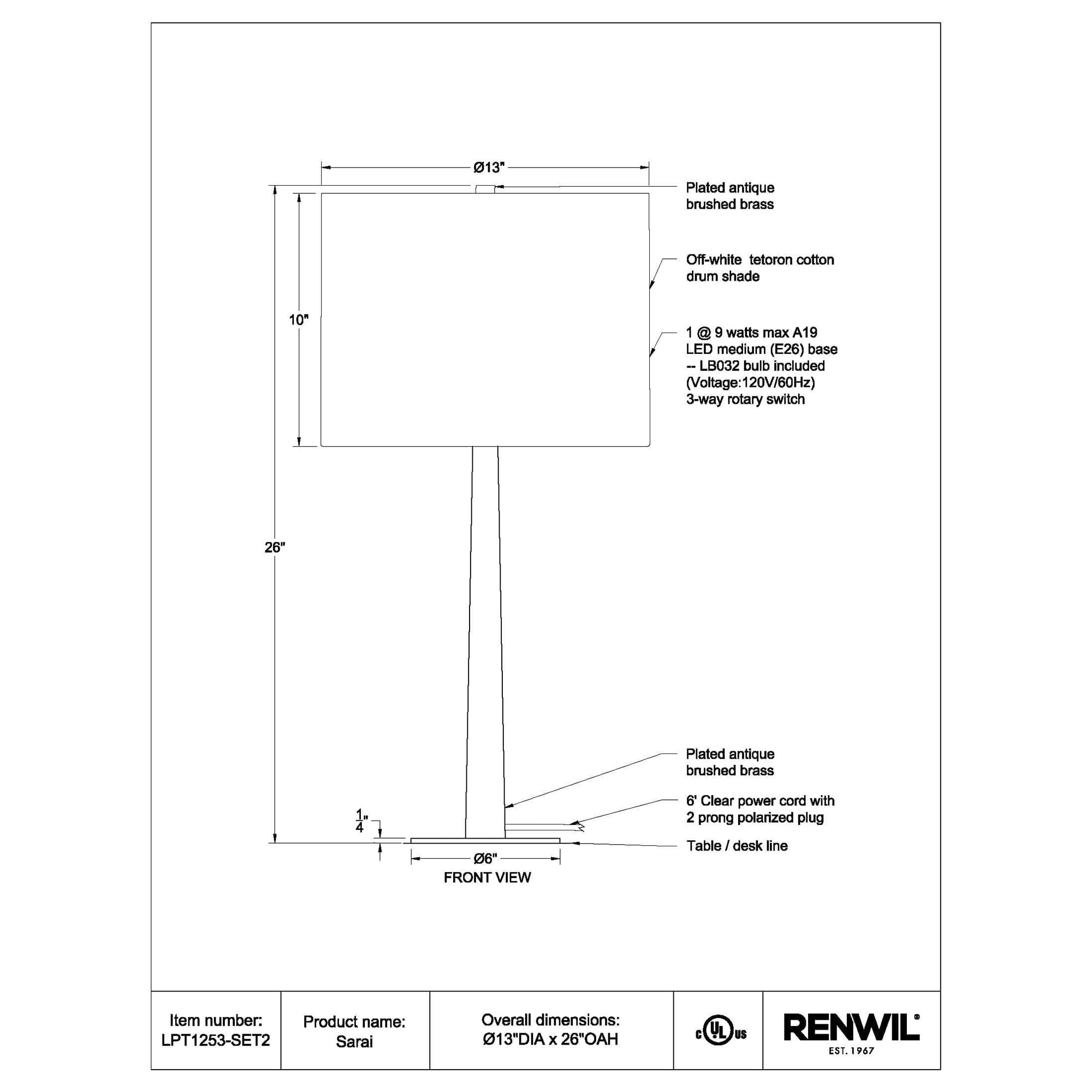 Sarai - from table lamps to chandeliers and floor lamps | Image 5 | InSTYLE Home & Rugs