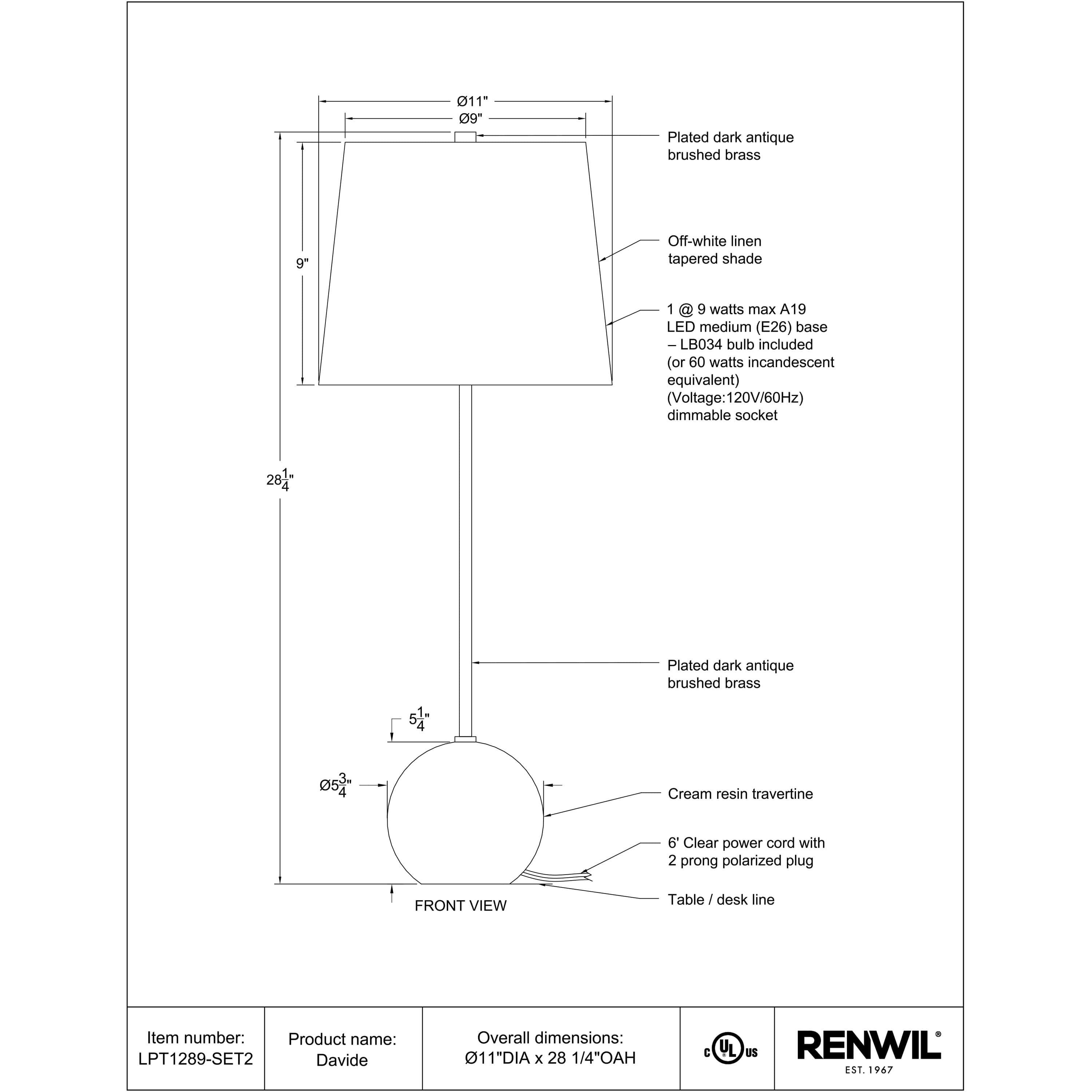 Davide - wide variety of lighting fixtures for every room | Image 4 | InSTYLE Home & Rugs