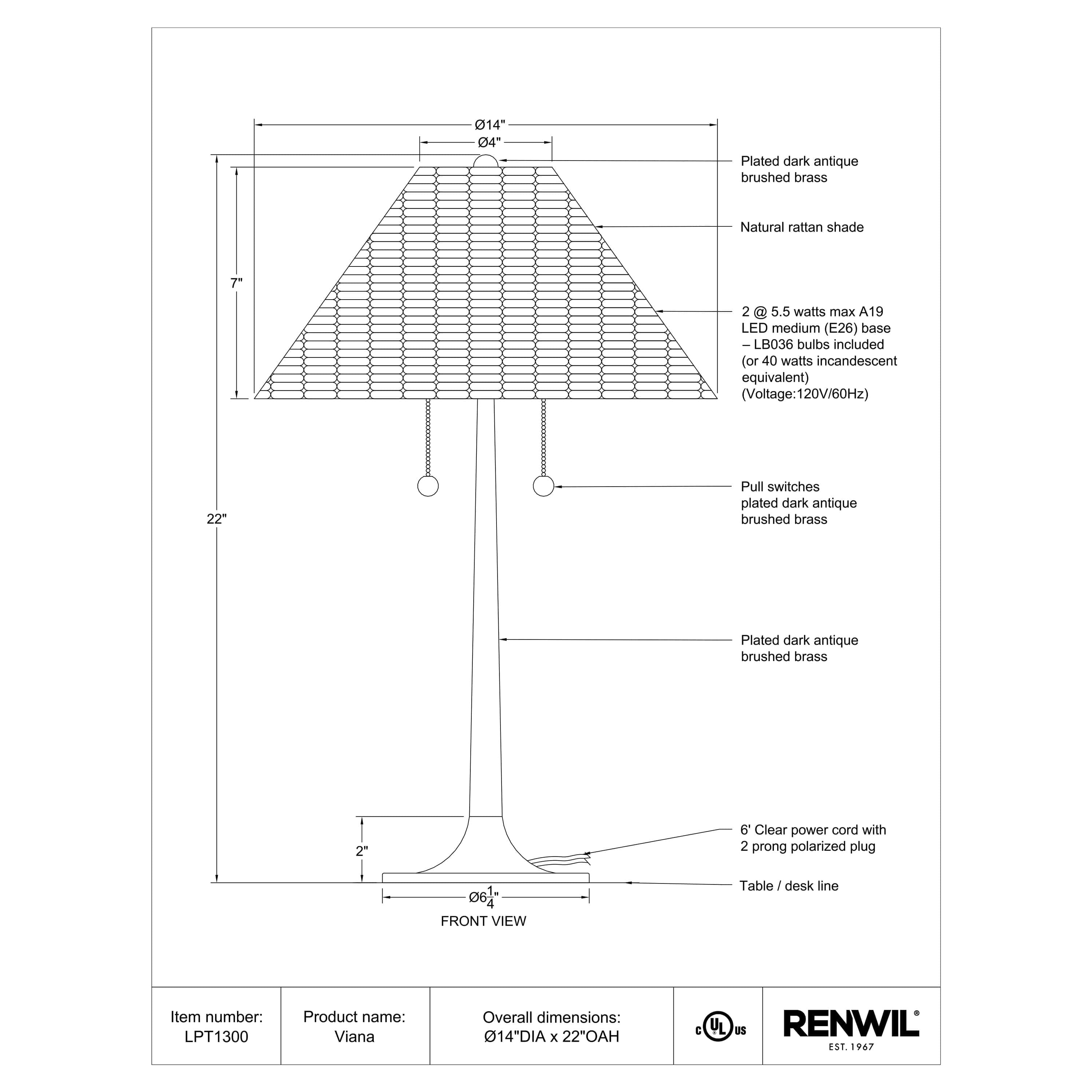 Viana - from table lamps to chandeliers and floor lamps | Image 4 | InSTYLE Home & Rugs