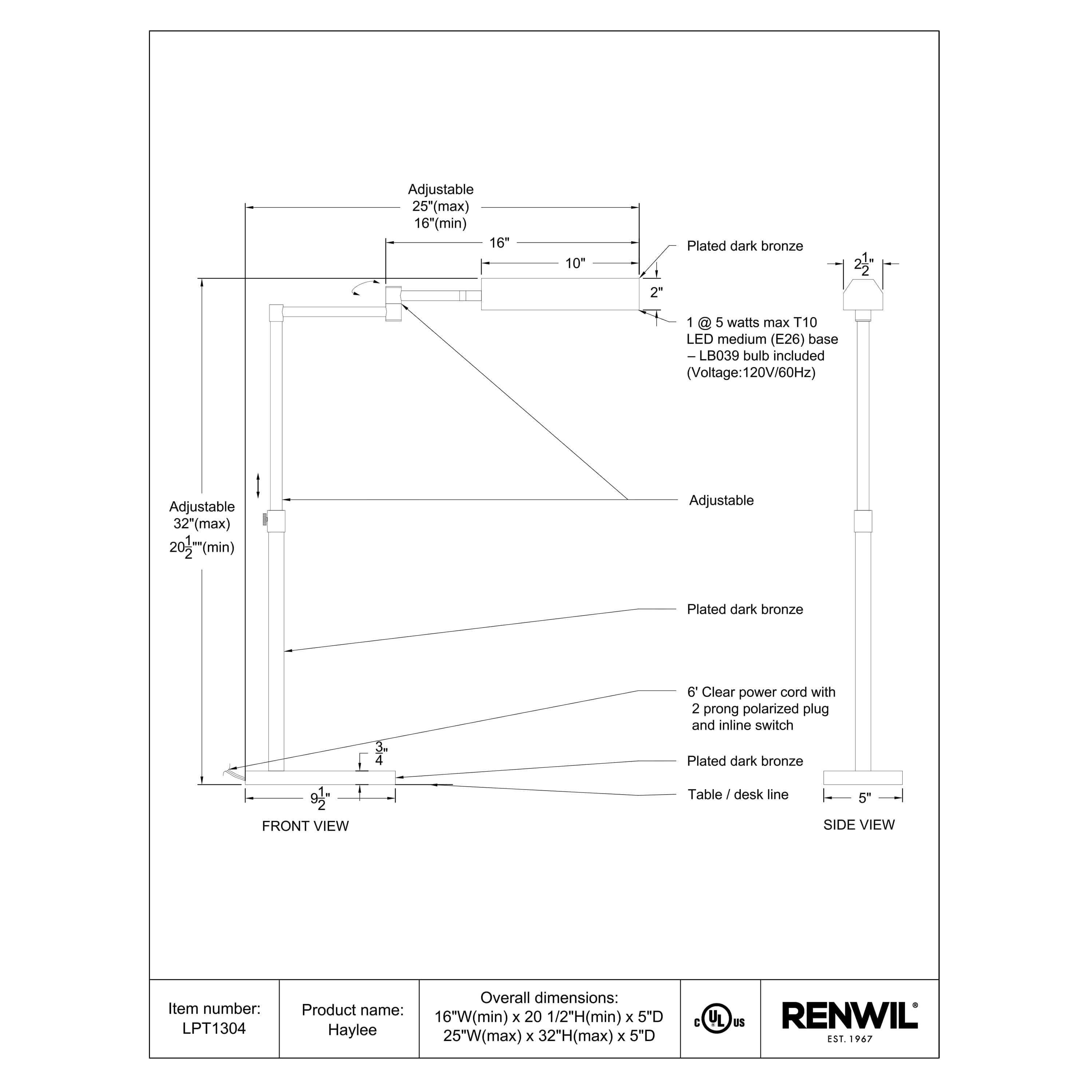 Haylee - from table lamps to chandeliers and floor lamps | Image 9 | InSTYLE Home & Rugs