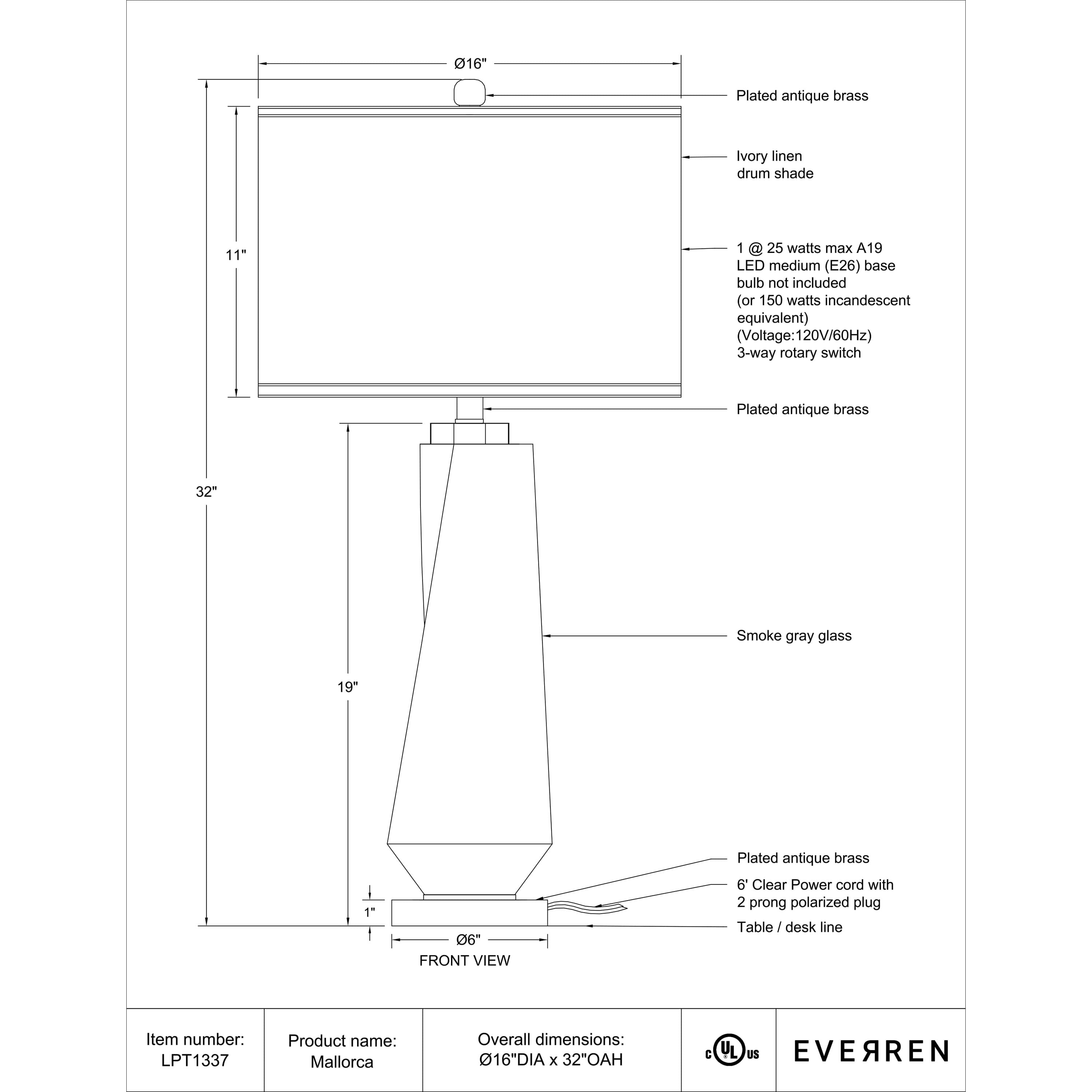 Mallorca - from table lamps to chandeliers and floor lamps | Image 5 | InSTYLE Home & Rugs