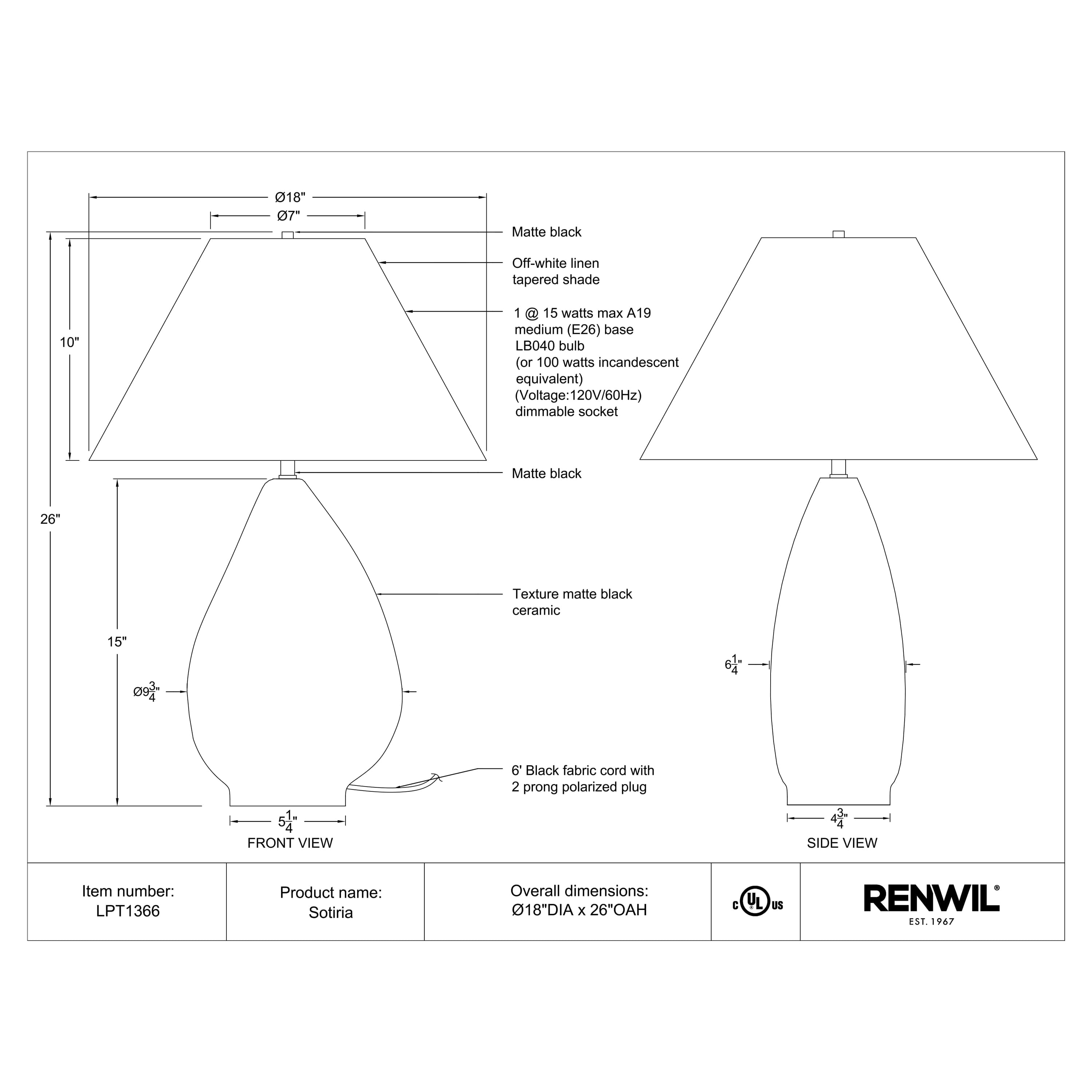 Sotiria - from table lamps to chandeliers and floor lamps | Image 5 | InSTYLE Home & Rugs
