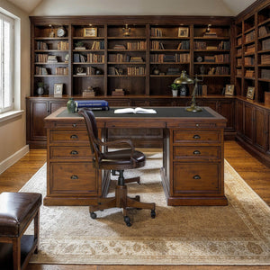 Lifestyle Double Desk - stylish desk for modern spaces | Image 2 | InSTYLE Home & Rugs