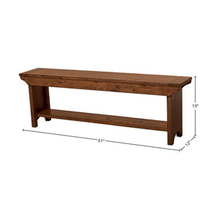 Irish Coast Regular Bench - stylish bench for any space | Image 3 | InSTYLE Home & Rugs