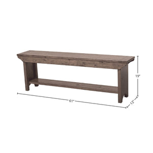 Irish Coast Regular Bench - stylish bench for any space | Image 2 | InSTYLE Home & Rugs