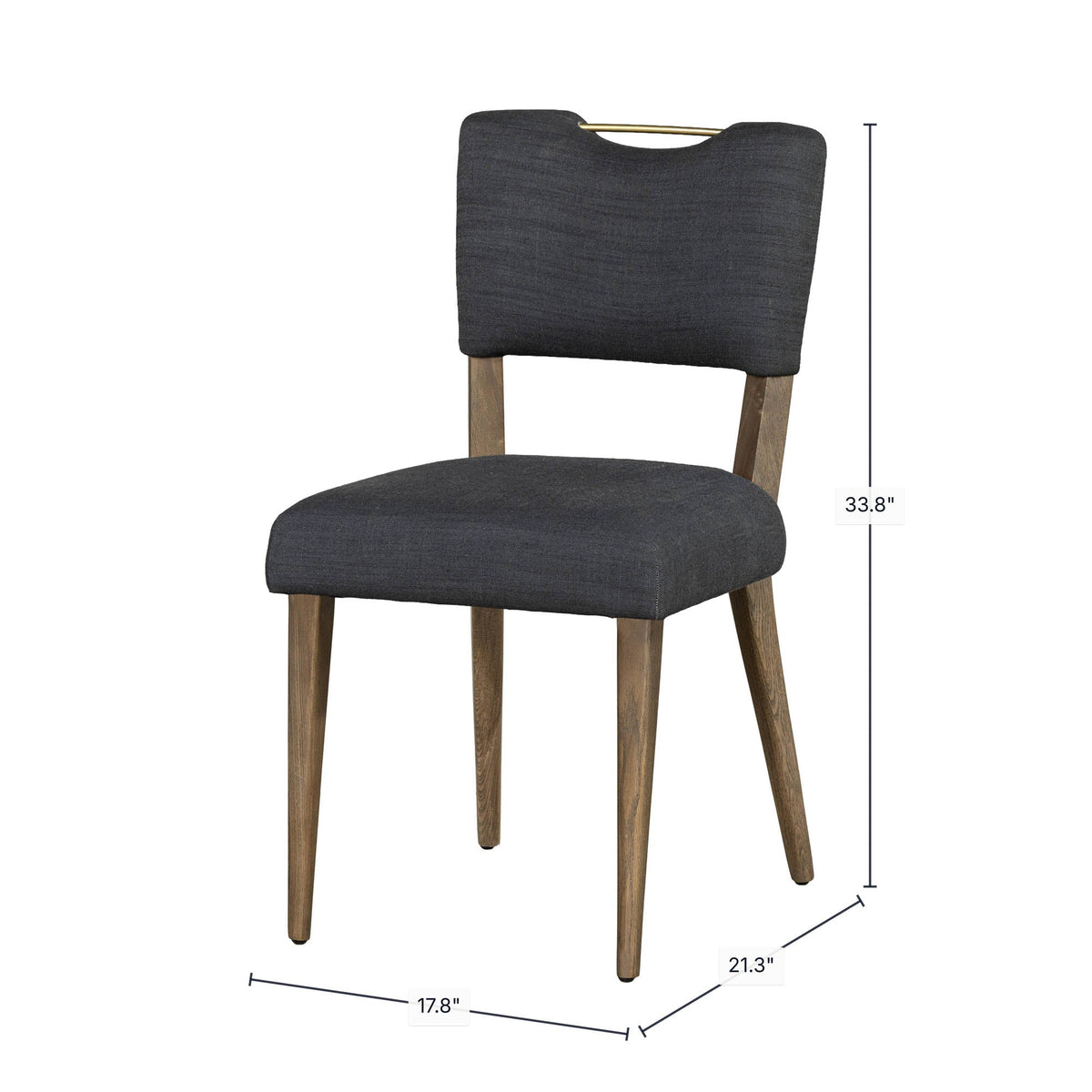 Lua Dining Chair - elegant seating for dining areas | Image 3 | InSTYLE Home & Rugs