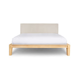 Luna Tool-Free Bed — Rubberwood Platform Bed - rubberwood platform bed with tool-free assembly | Image 3 | InSTYLE Home & Rugs