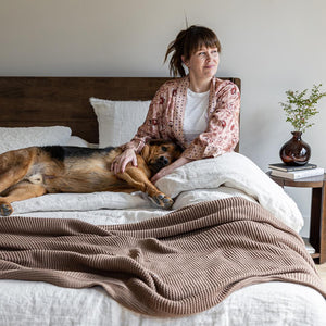 Luna Wood Tool-Free Bed - luxurious bed for modern homes | Image 3 | InSTYLE Home & Rugs