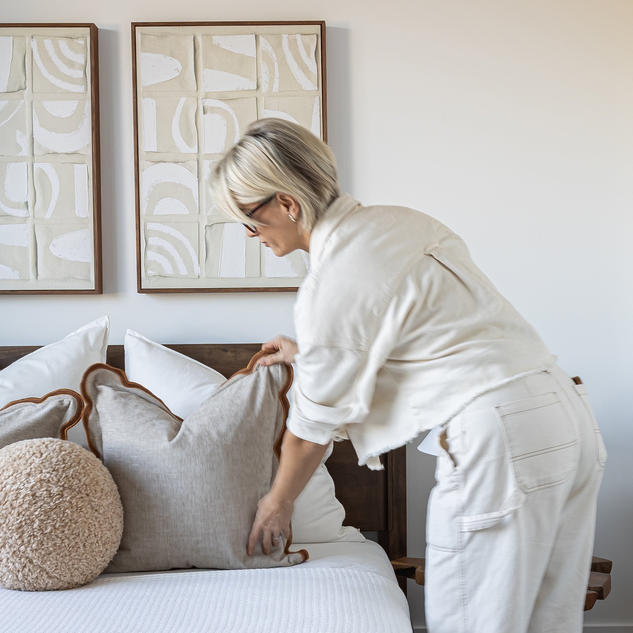 Luna Wood Tool-Free Bed - luxurious bed for modern homes | Image 5 | InSTYLE Home & Rugs